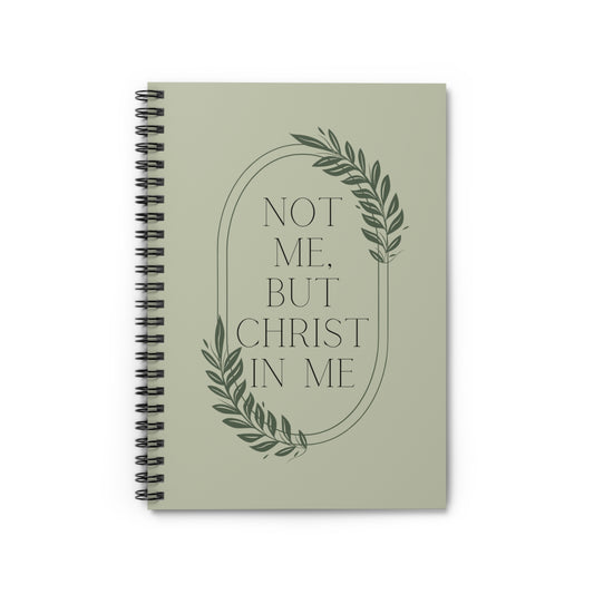 Christ in Me Spiral Notebook