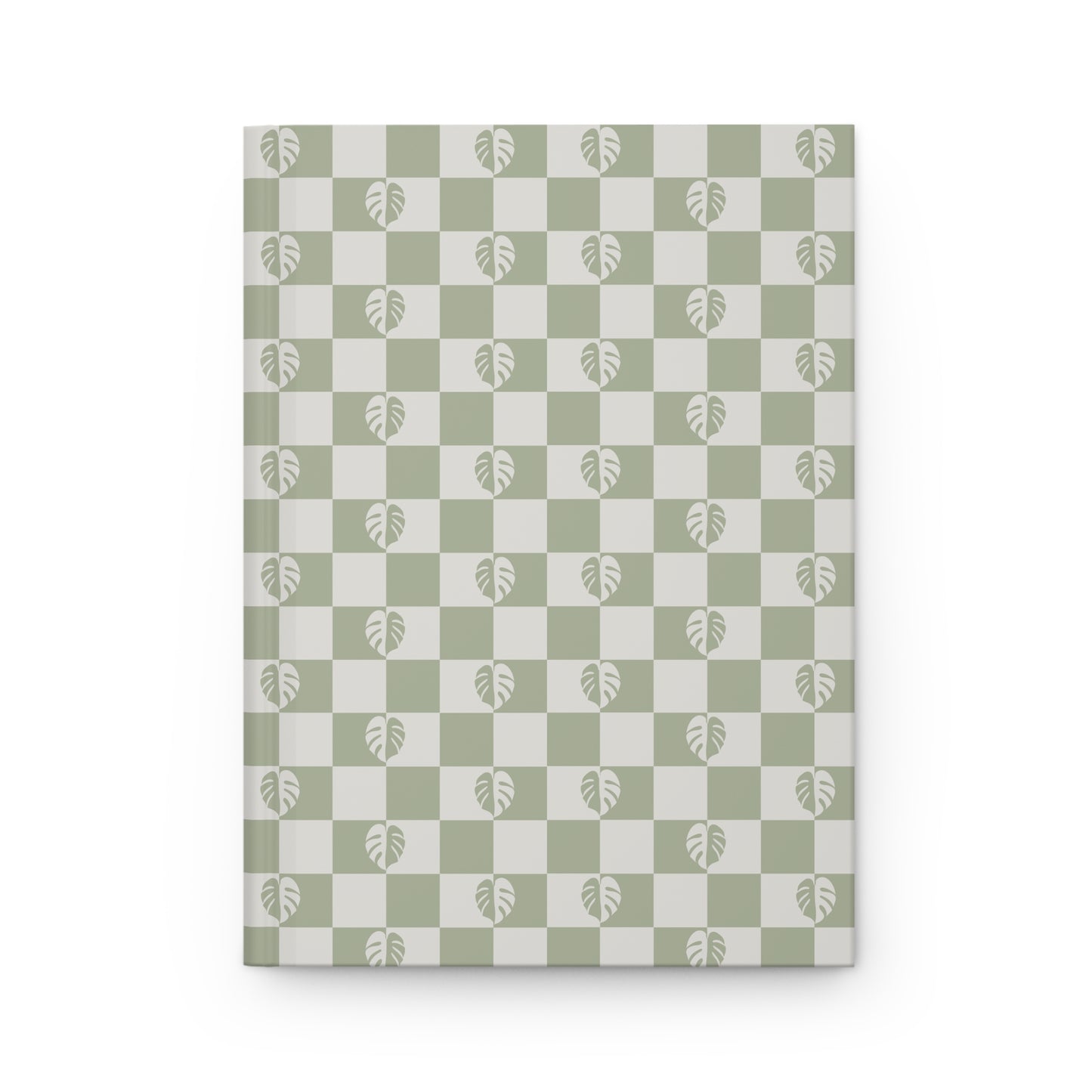 Checkered Plant Journal - Sage Green