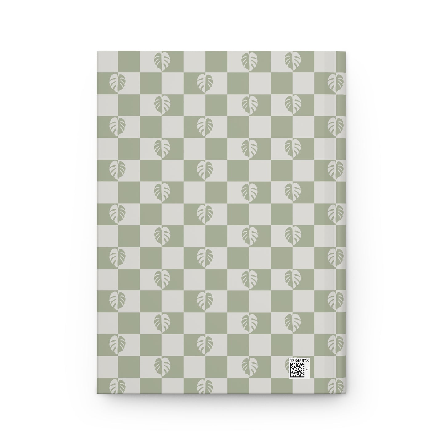 Checkered Plant Journal - Sage Green