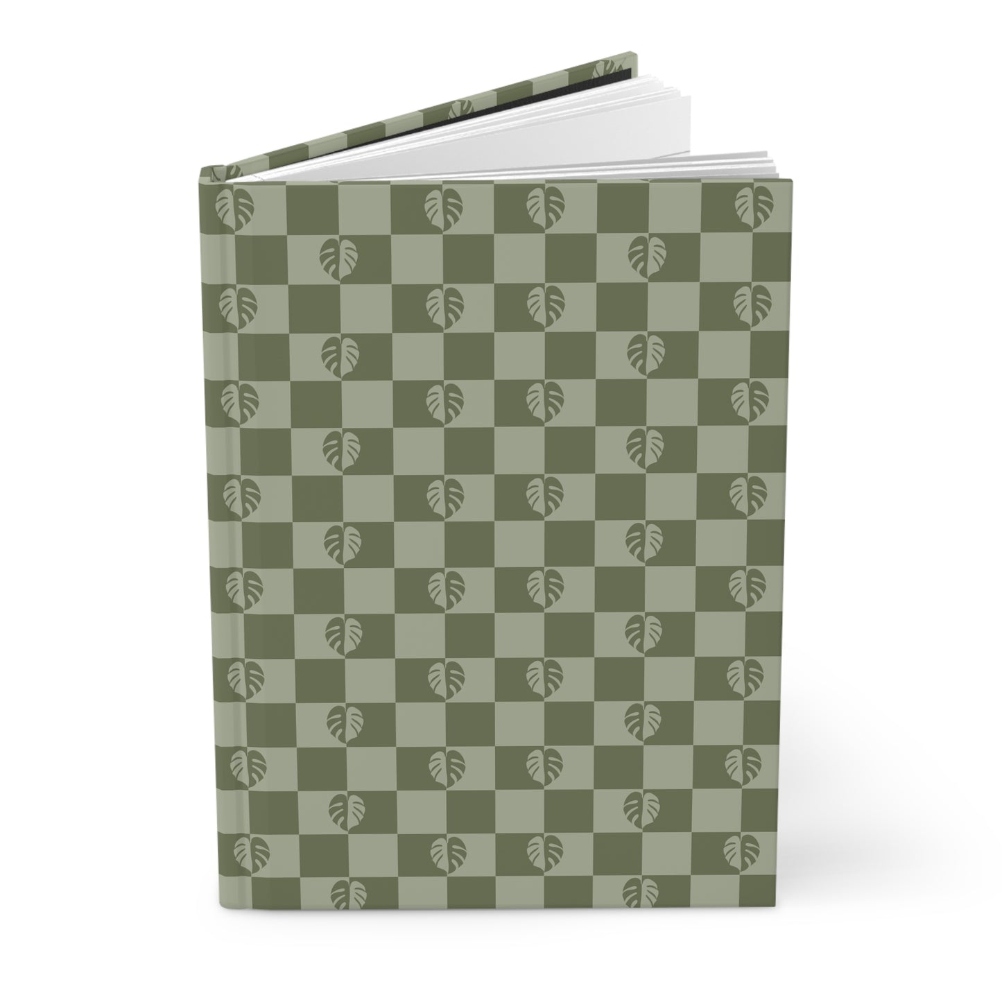 Checkered Plant Journal - Dark Green