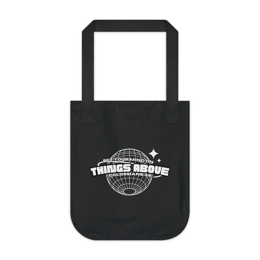 Things Above Organic Canvas Tote Bag